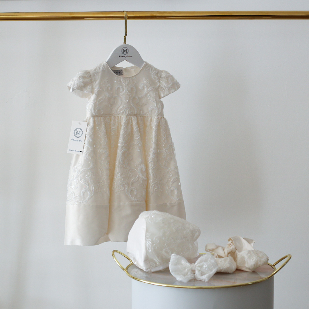 Chrystal Beaded lace dress