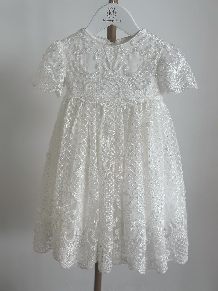Layla Short Christening Dress