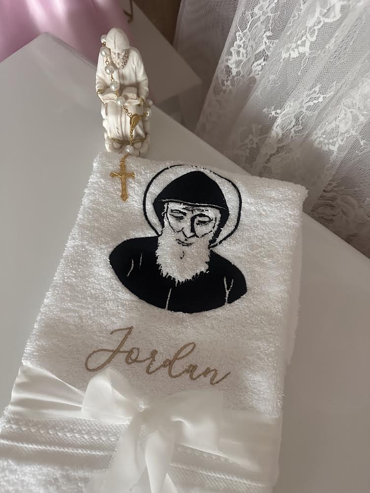 St. Charbel Personalised Hand Towel