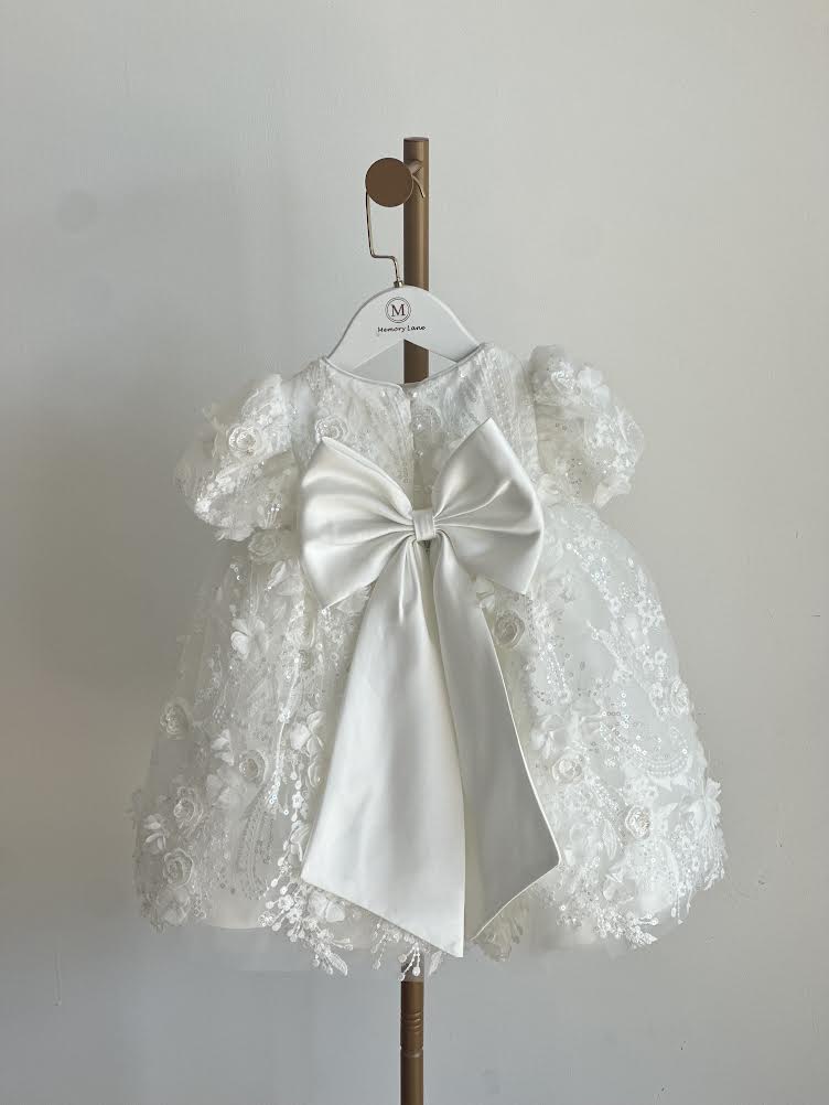 Estelle Lace Christening Dress