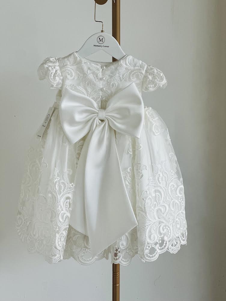 Mikaela Lace Bodice Short Dress