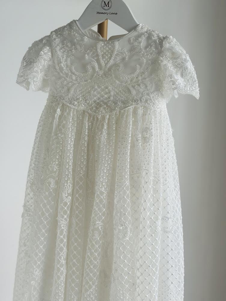 Charlotte Long Christening Gown