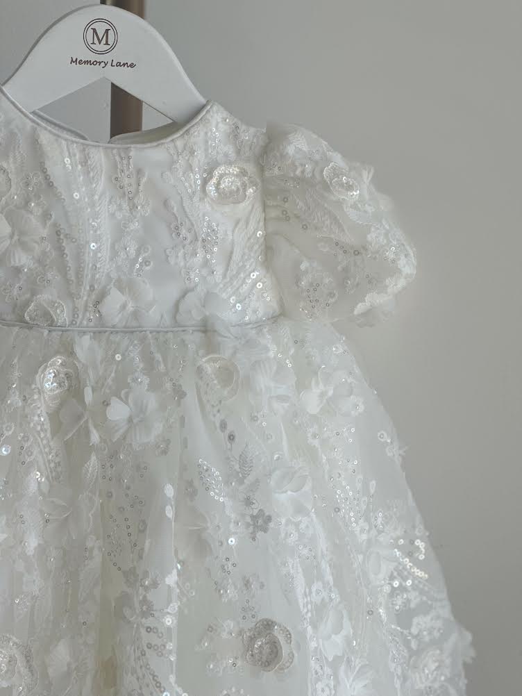 Estelle Lace Christening Dress