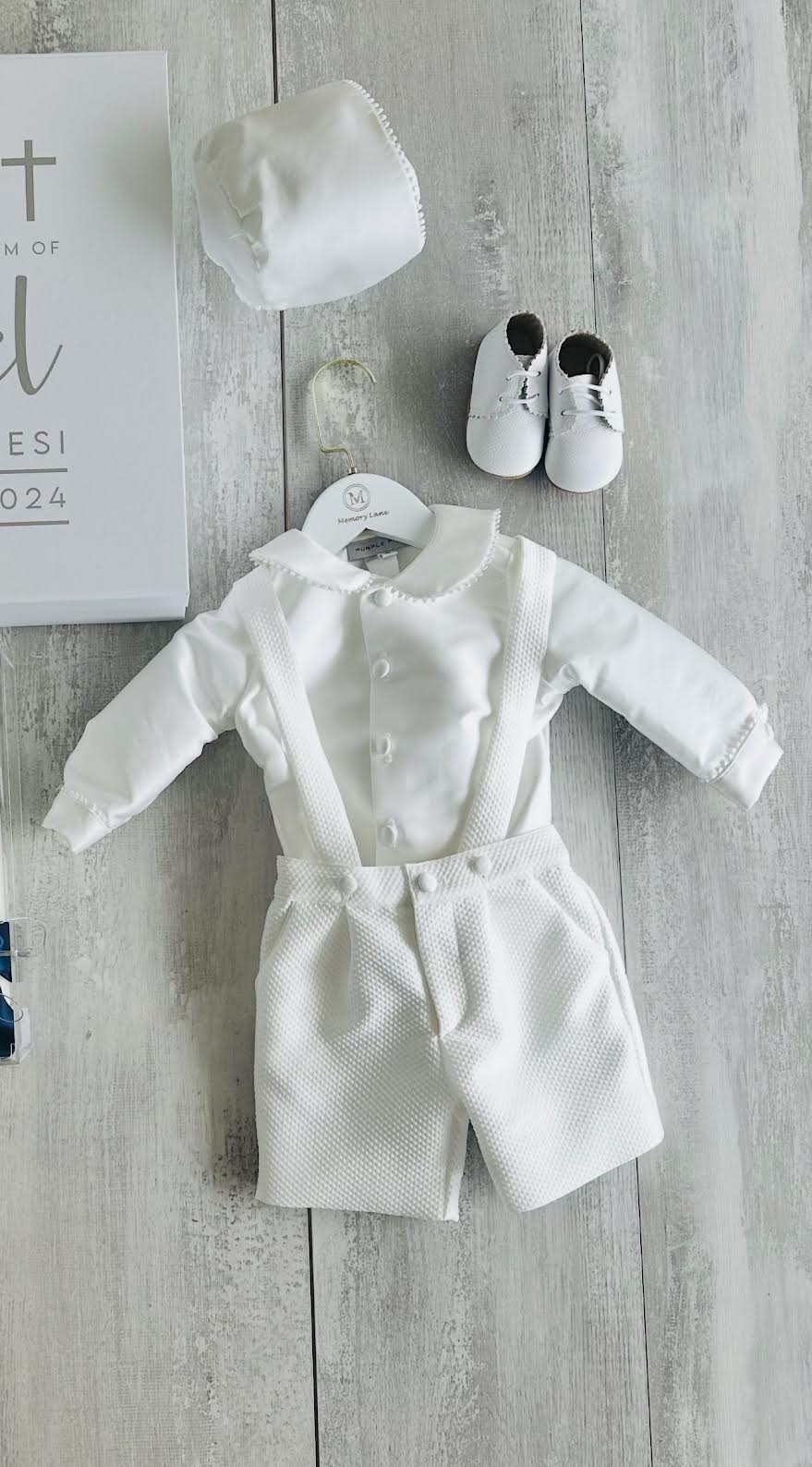 Noah waffle short with Mikado shirt