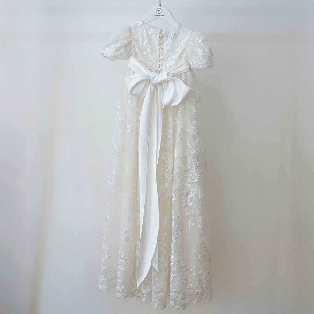 Marcella Lace and Pearl Gown