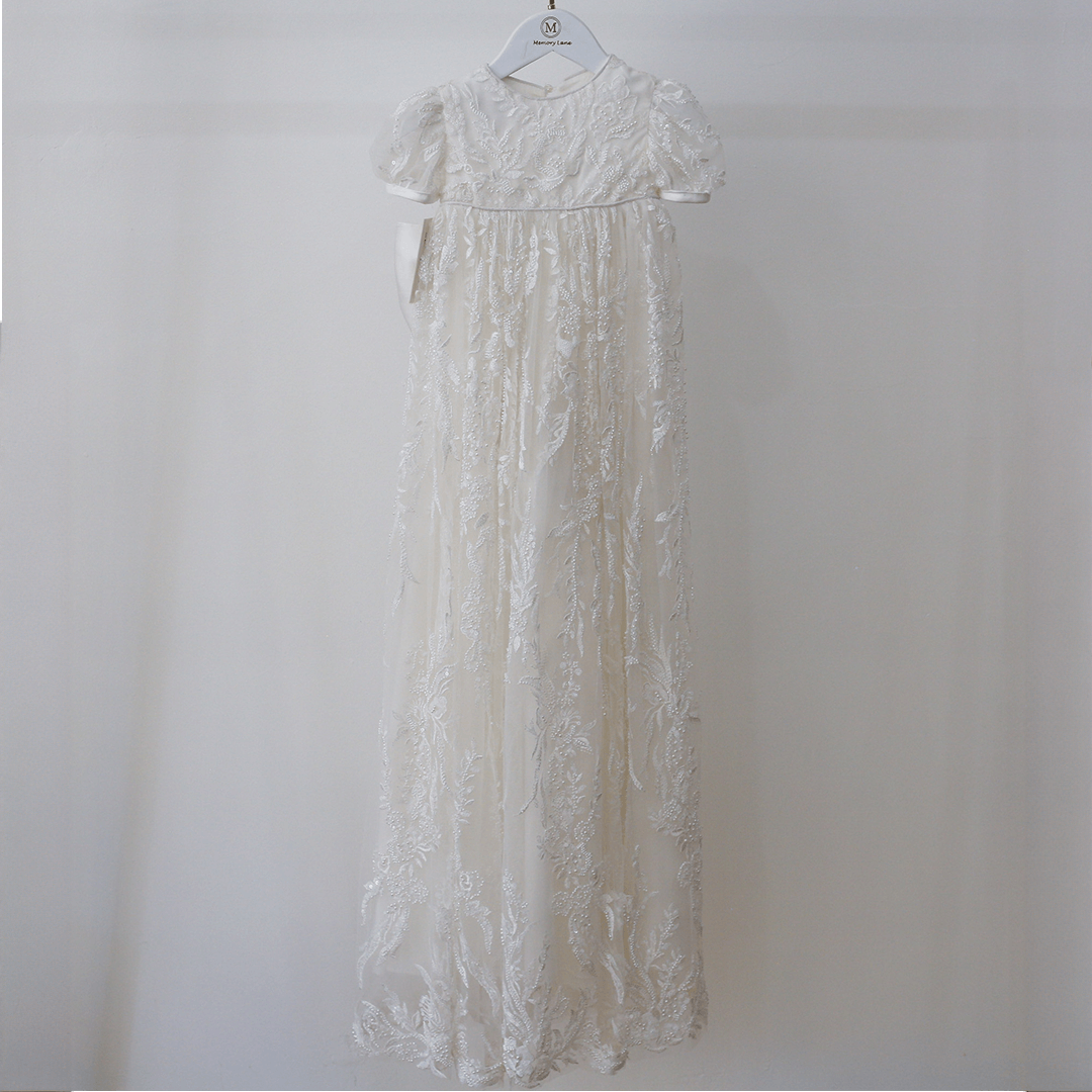 Vivienne Lace and pearl gown