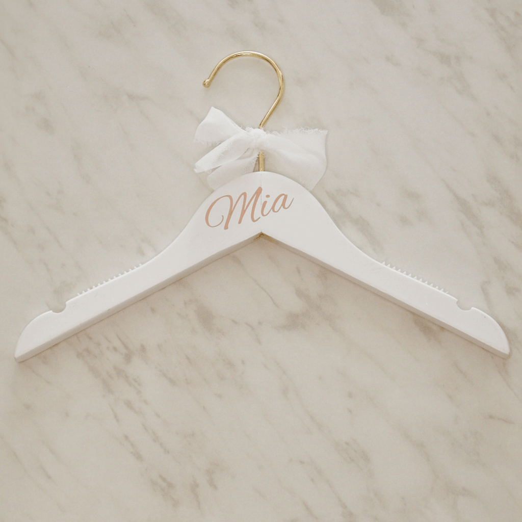 Luca Personalised Silver Hanger