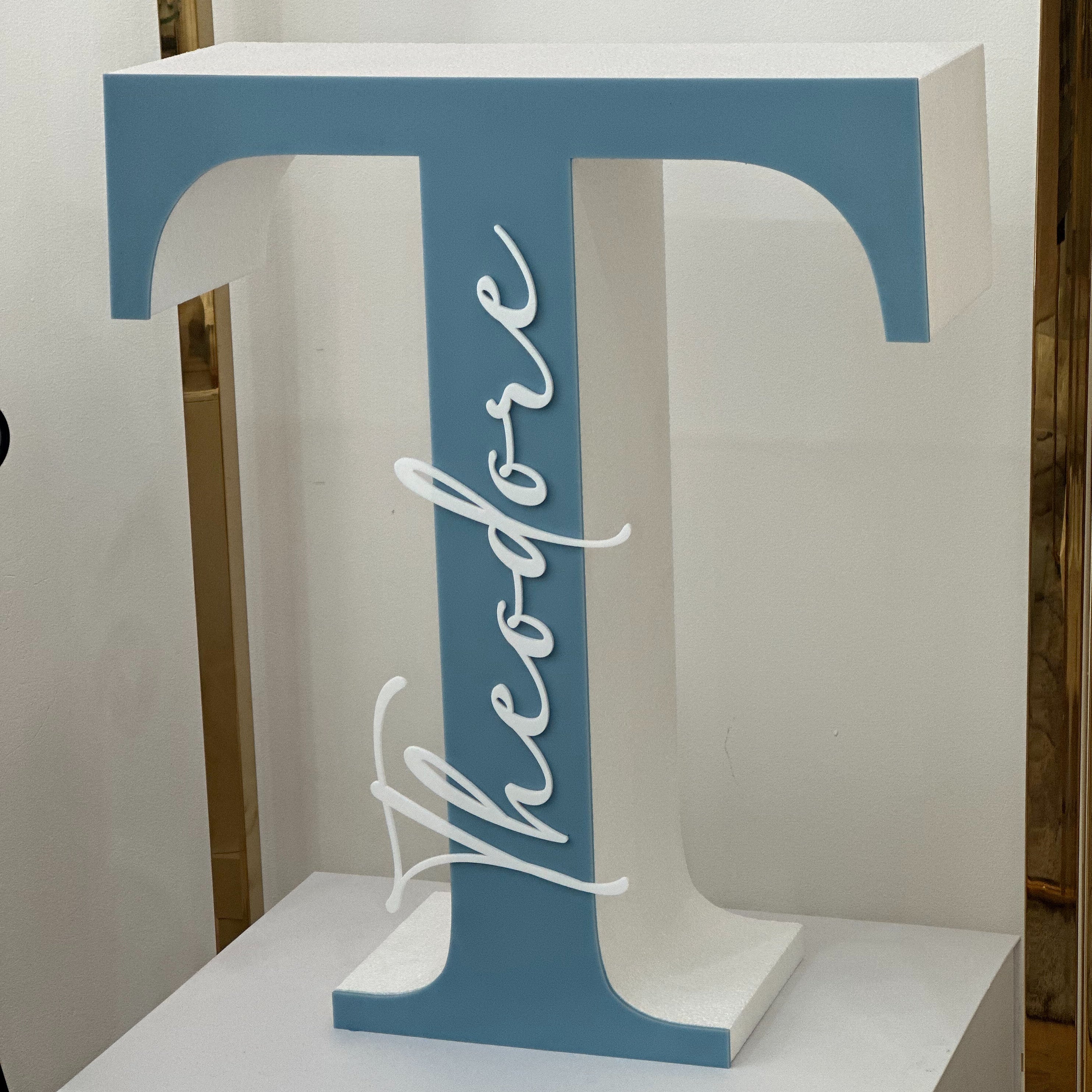 Theodore Foam Initial and name