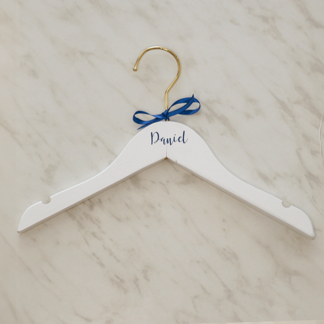 Luca Personalised Silver Hanger