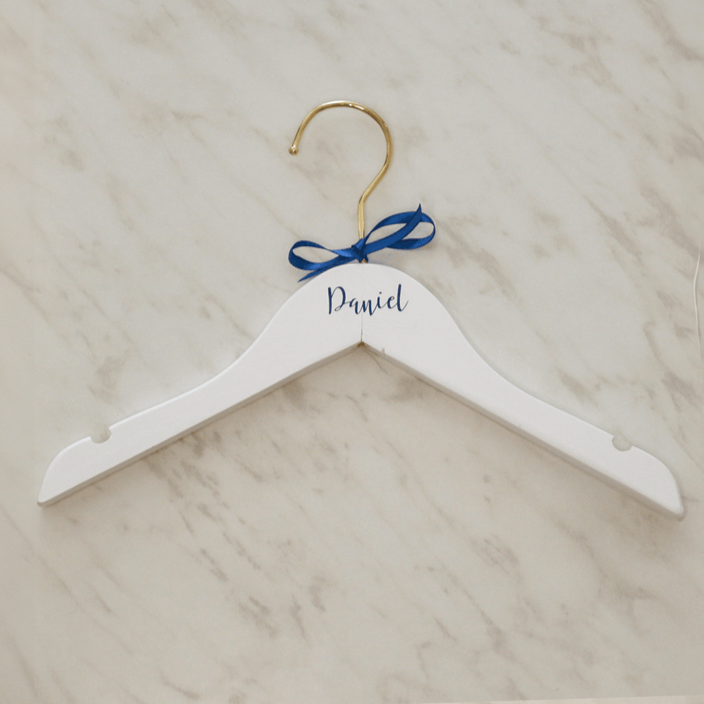 Luca Personalised Silver Hanger