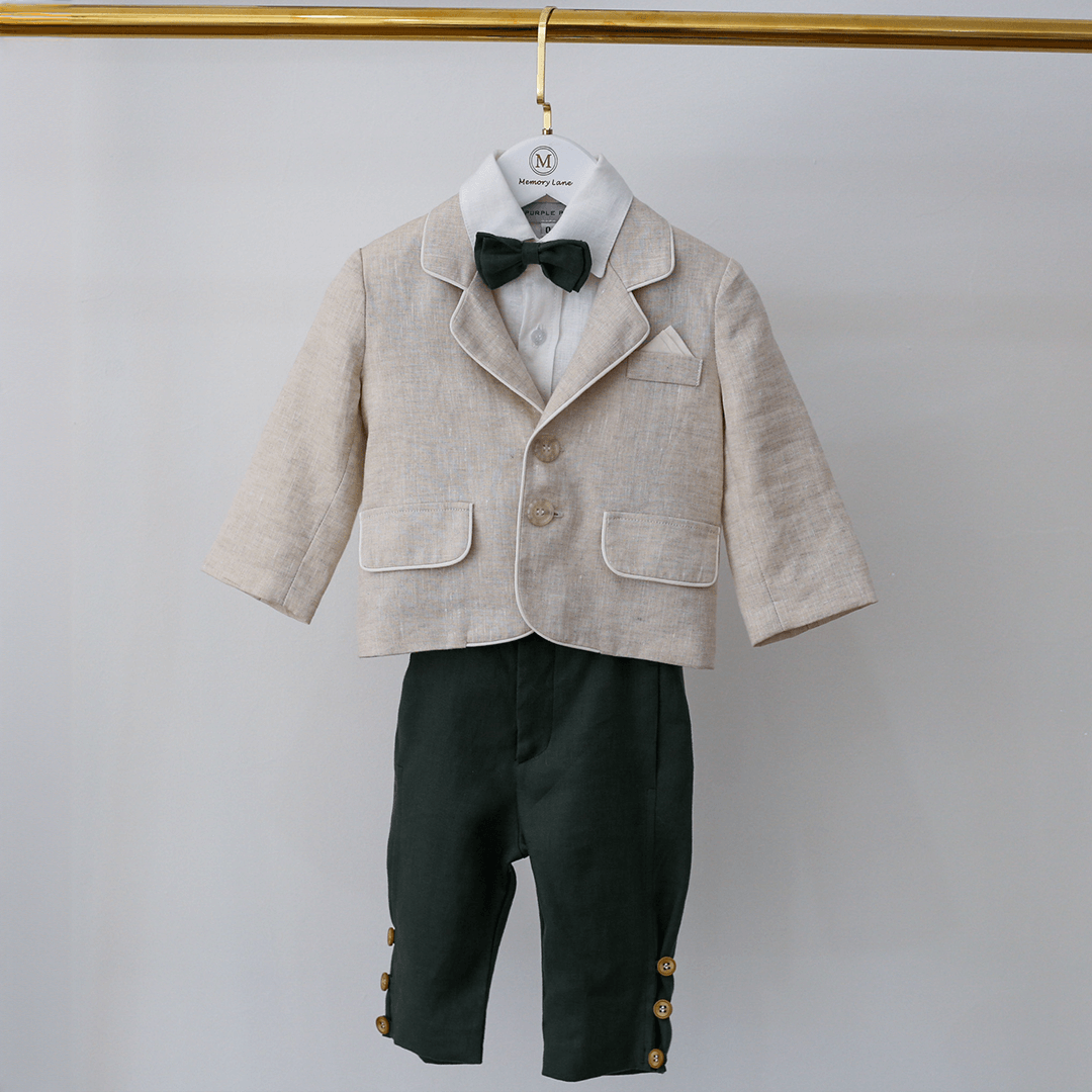 Antonio Forest Green Italian Suiting