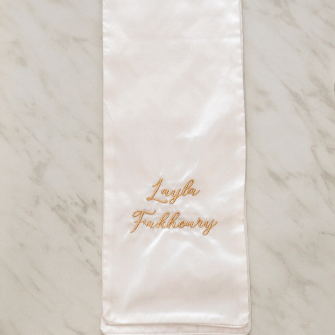 Personalised Silk Stole