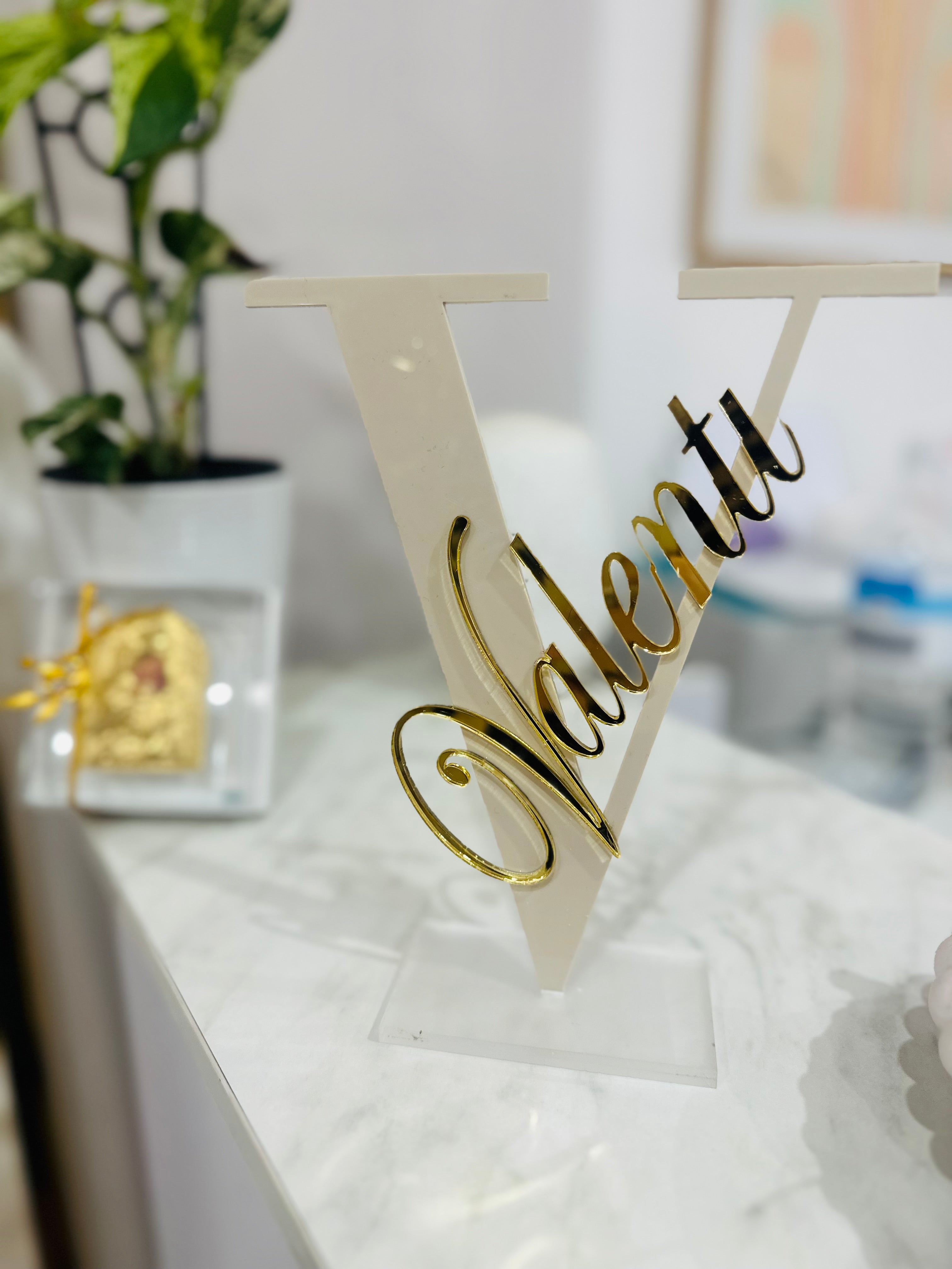 Valenti Name plaque