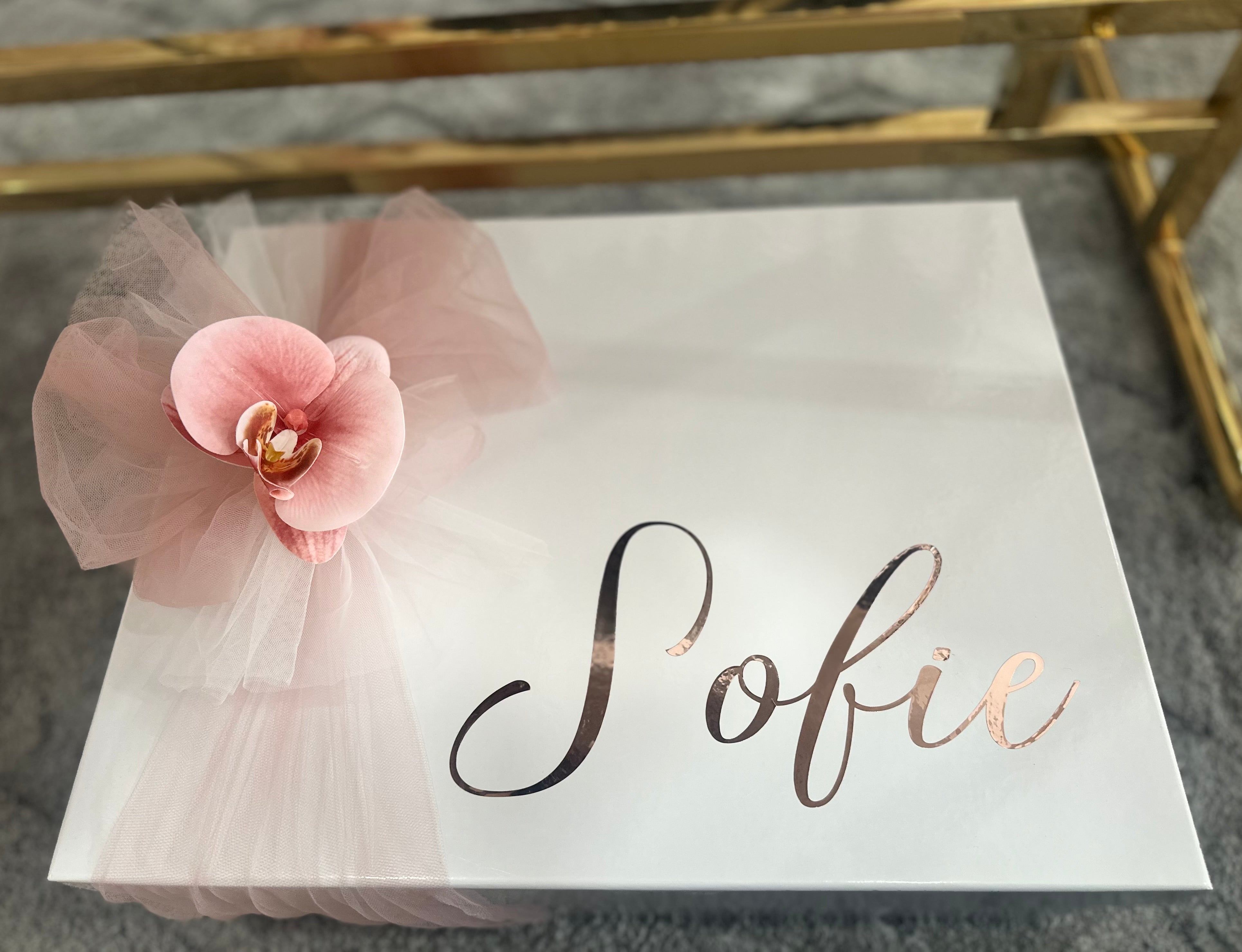 Personalised Keepsake Box