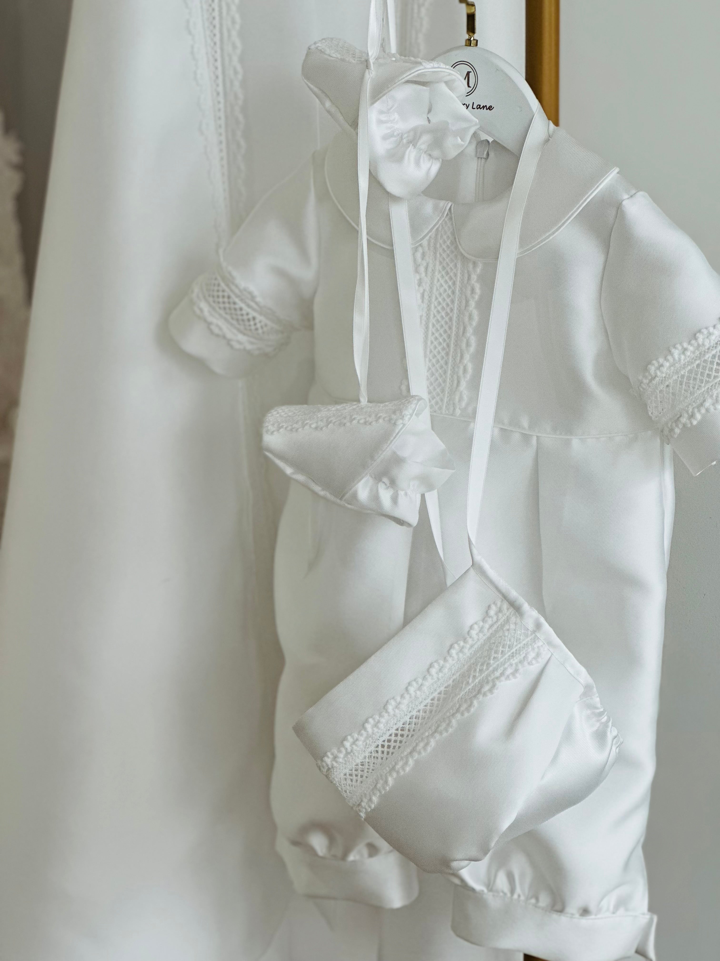 Gabriel Mikado Cape and Romper Set