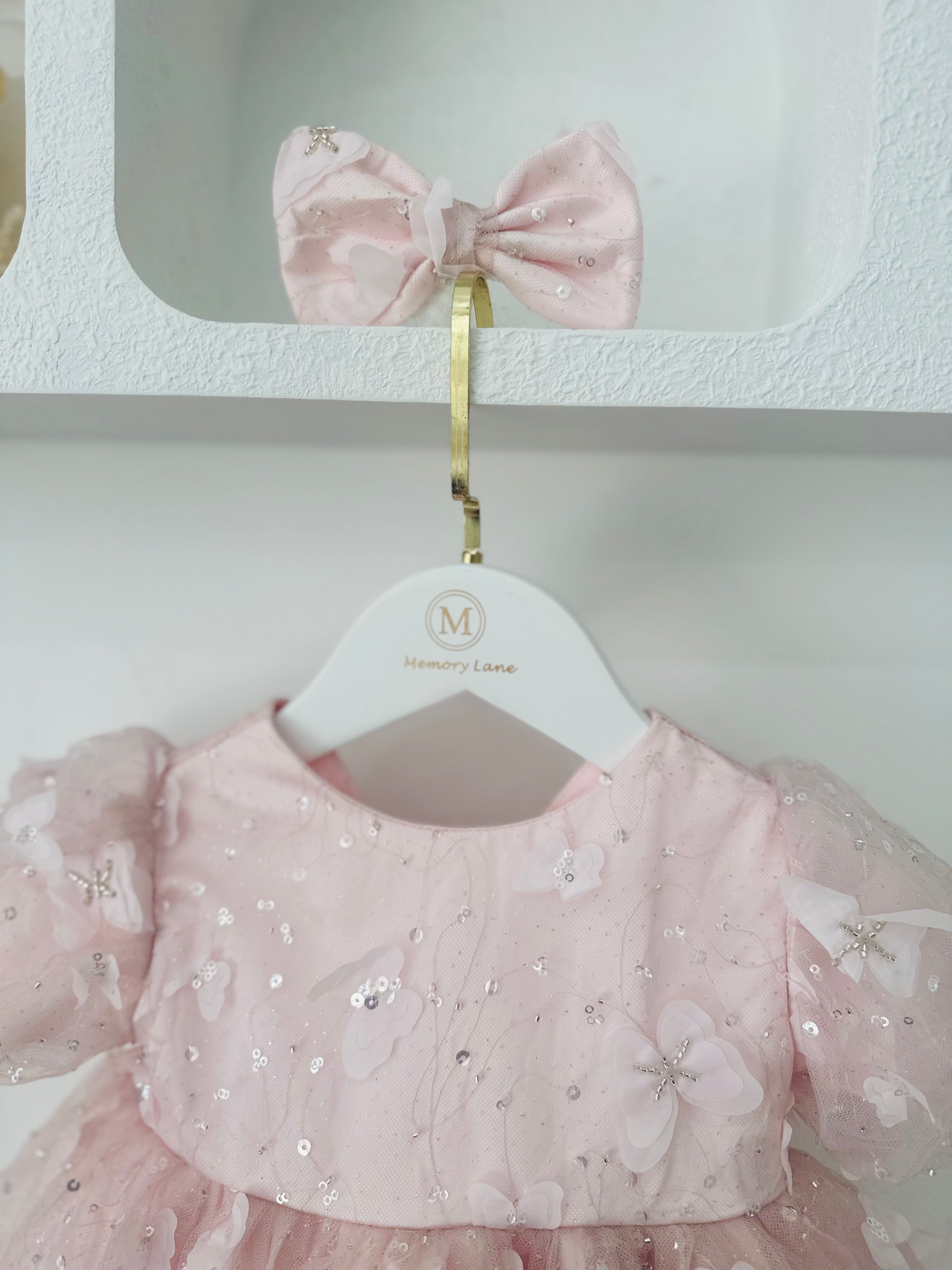 Clarissa Sequin dress with headband