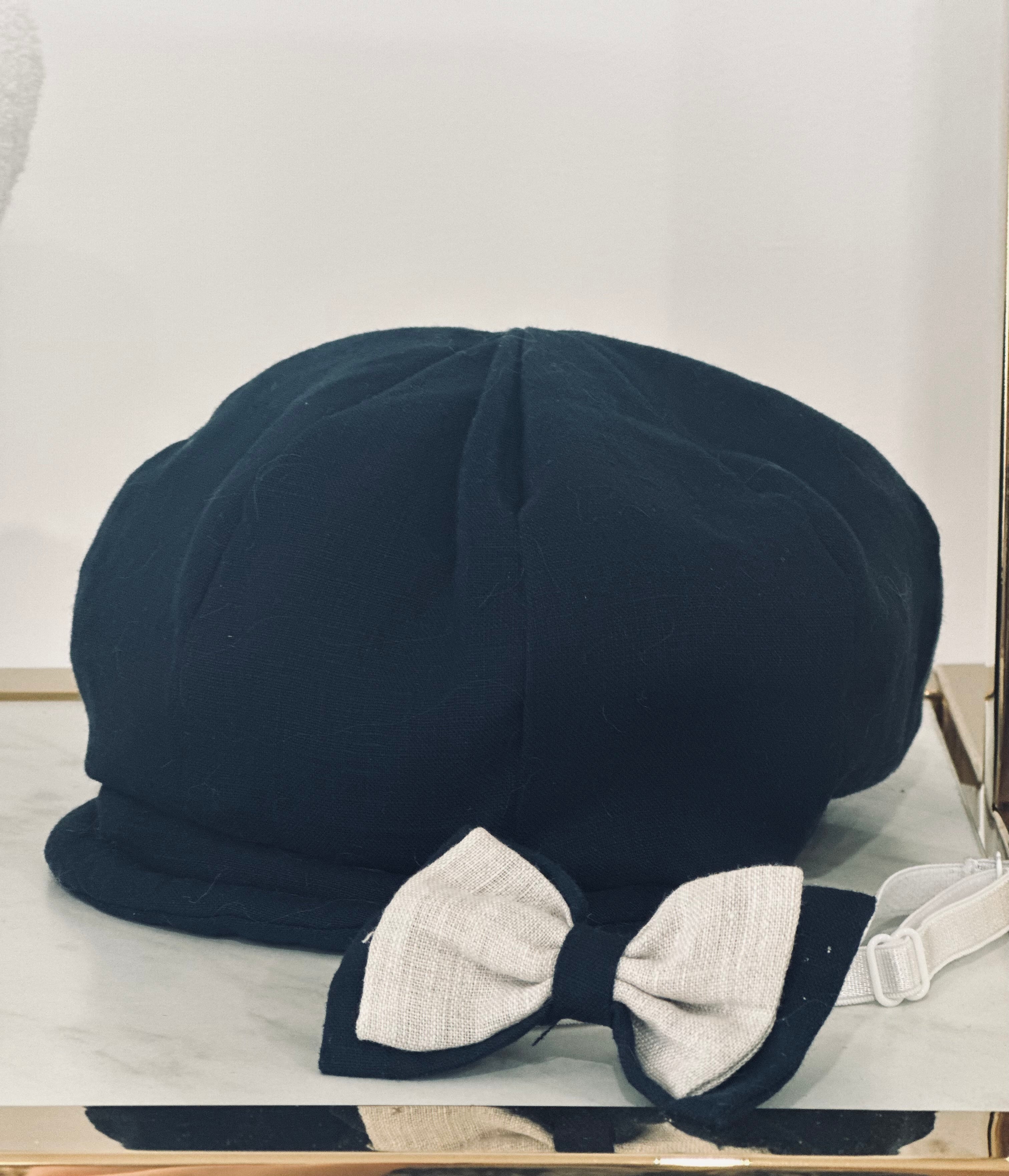 Zac White Linen Suspender Set