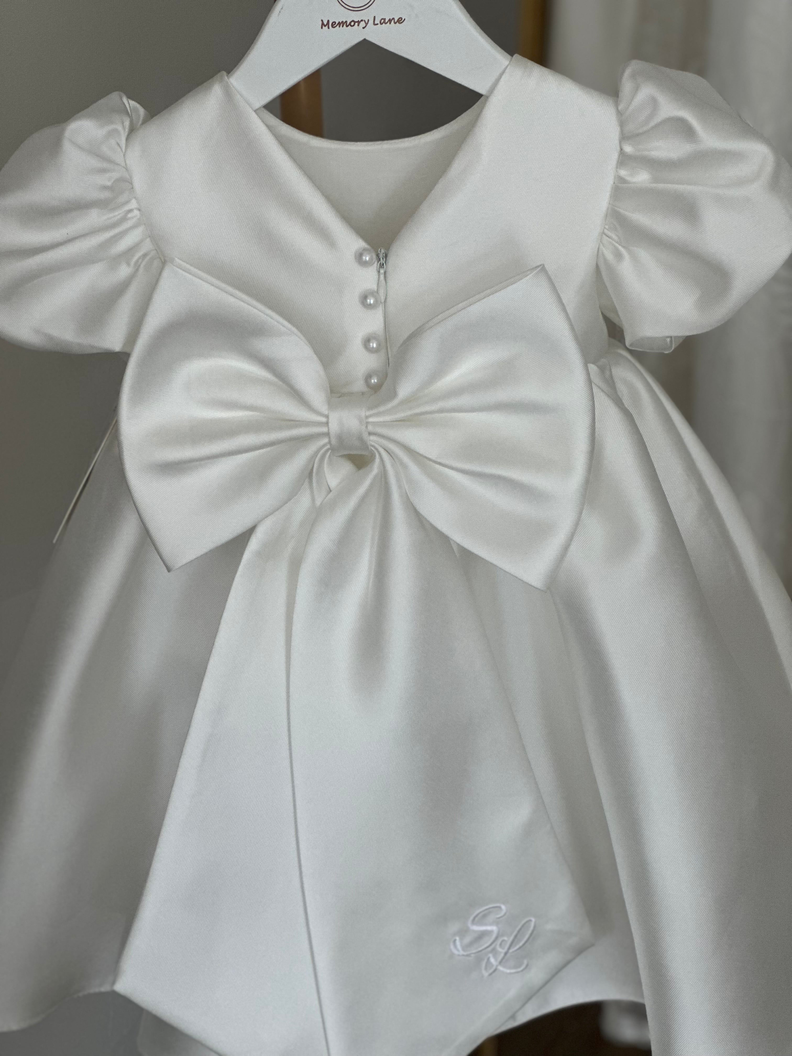 Izzy Dress with Personalised Bow
