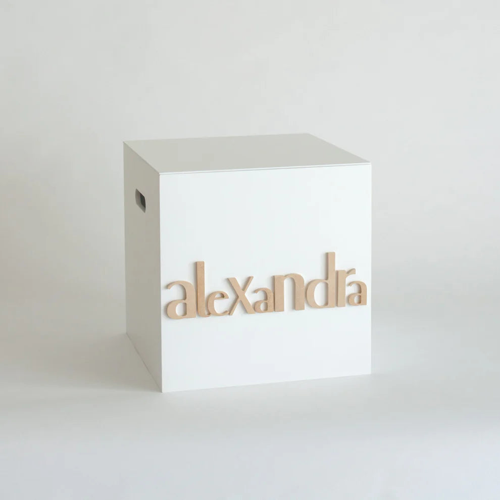 Wooden Toy Box with Name ** New Release**