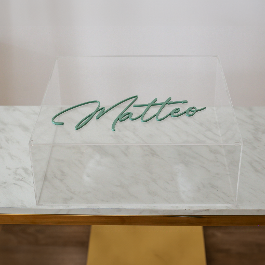 Matteo Sage Green Square Box