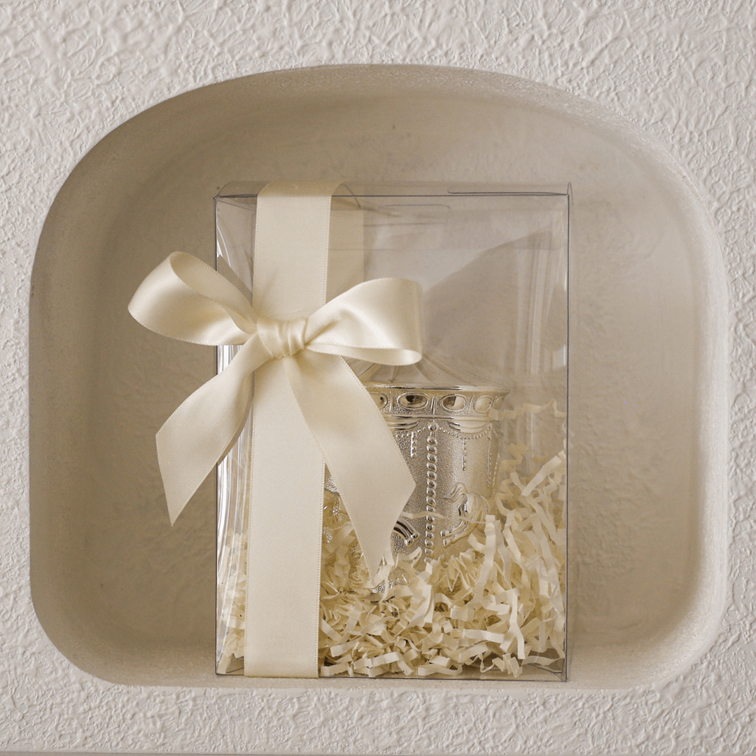 Silver plated merry go round money box