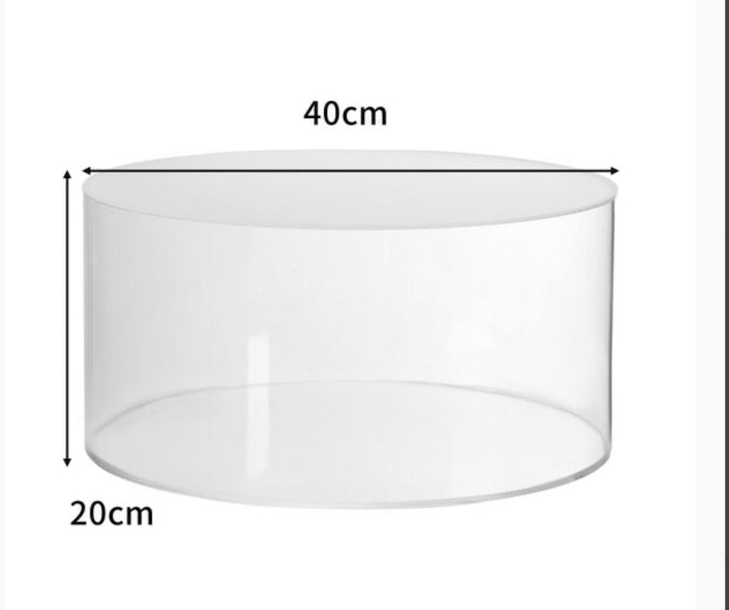 Round Box frosted lid - Personalised Name