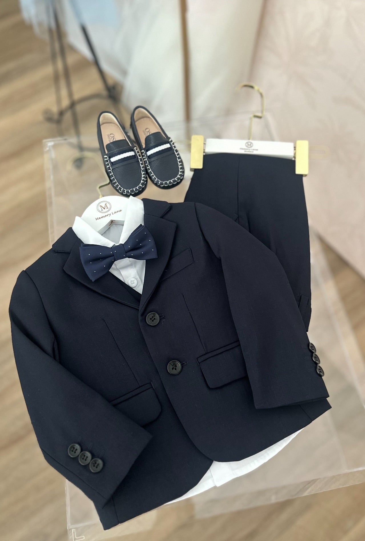 Navy 5 piece suit