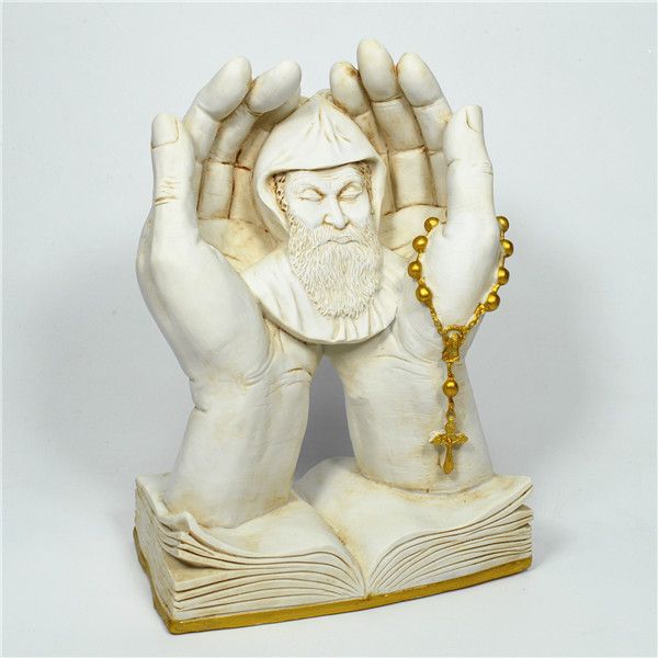 St. Charbel praying hands
