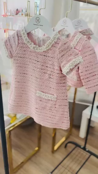 Chantal Pink Tweed 3-piece set